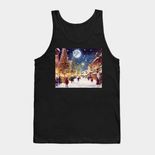 Christmas in old town London - Scene 9 Tank Top